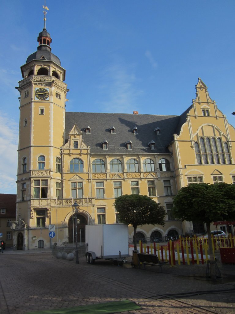 Kthen, Rathaus, erbaut von 1896 bis 1900 (02.10.2012)