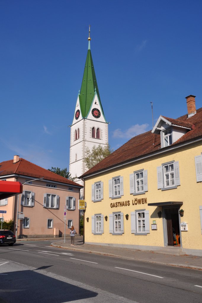 KONSTANZ (Landkreis Konstanz), 23.09.2011, Kirche im Ortsteil Wollmatingen