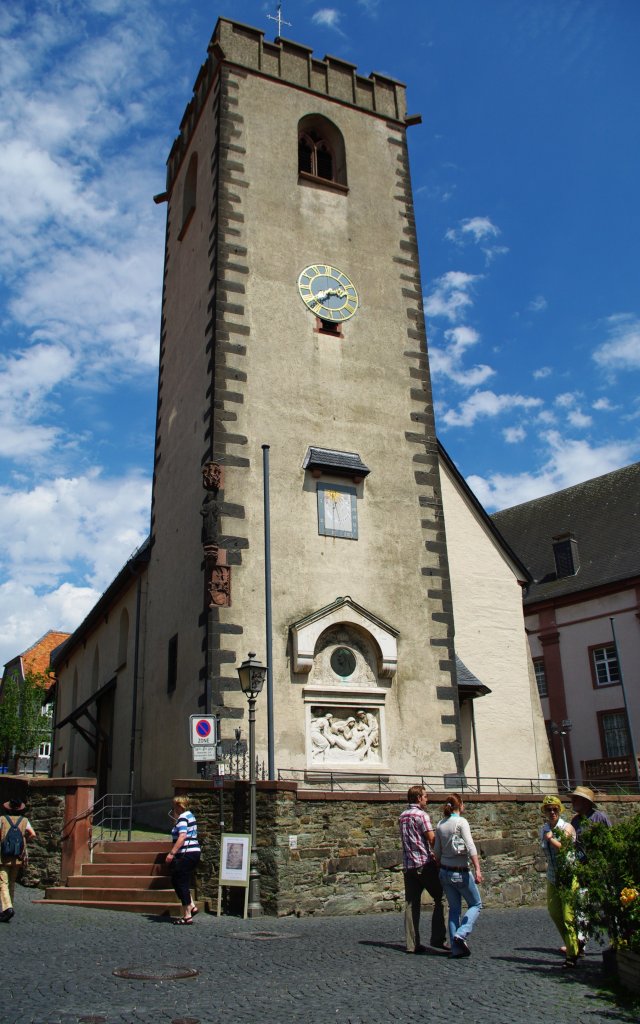 Kronburg, sptgotische Ev. Johanniskirche, erbaut ab 1437 (14.06.2009)