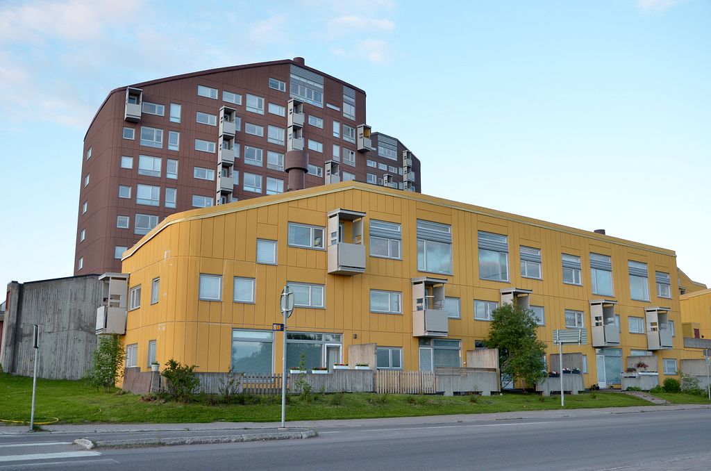 Kvarteret Ortdrivaren in Kiruna. (18.06.2011)