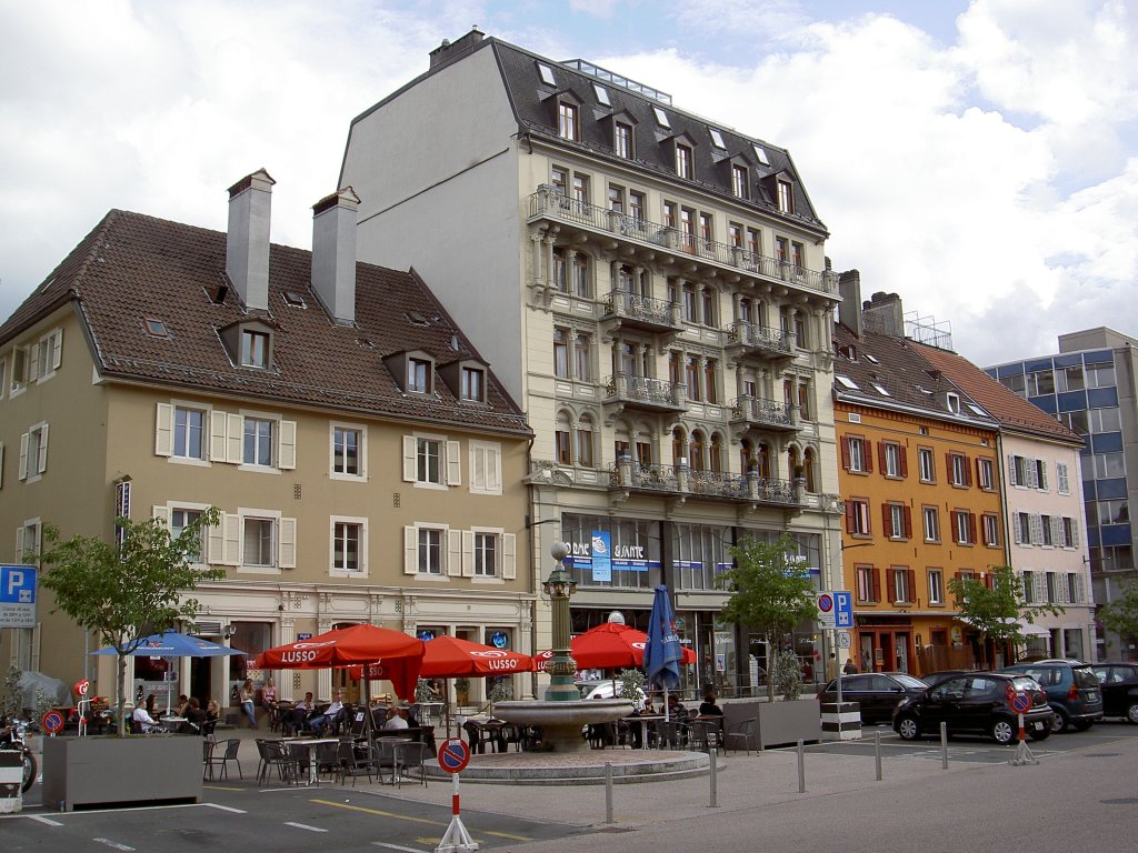 La Chaux de Fonds, Place Marche (28.07.2012)