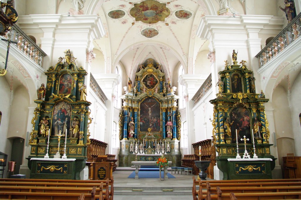 Lachen, Altre in der Hl. Kreuz Kirche, Kanton Schwyz (13.10.2010)