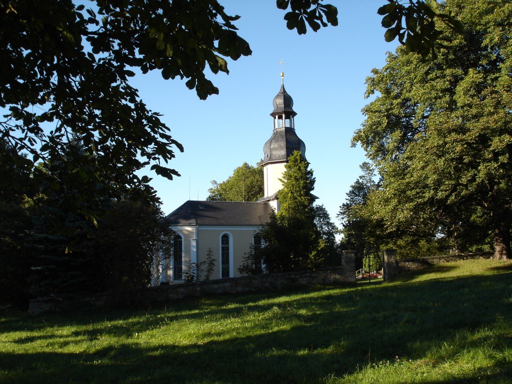Landwst/Vogtland,
Dorfkirche St.Laurentius, Sept.2005