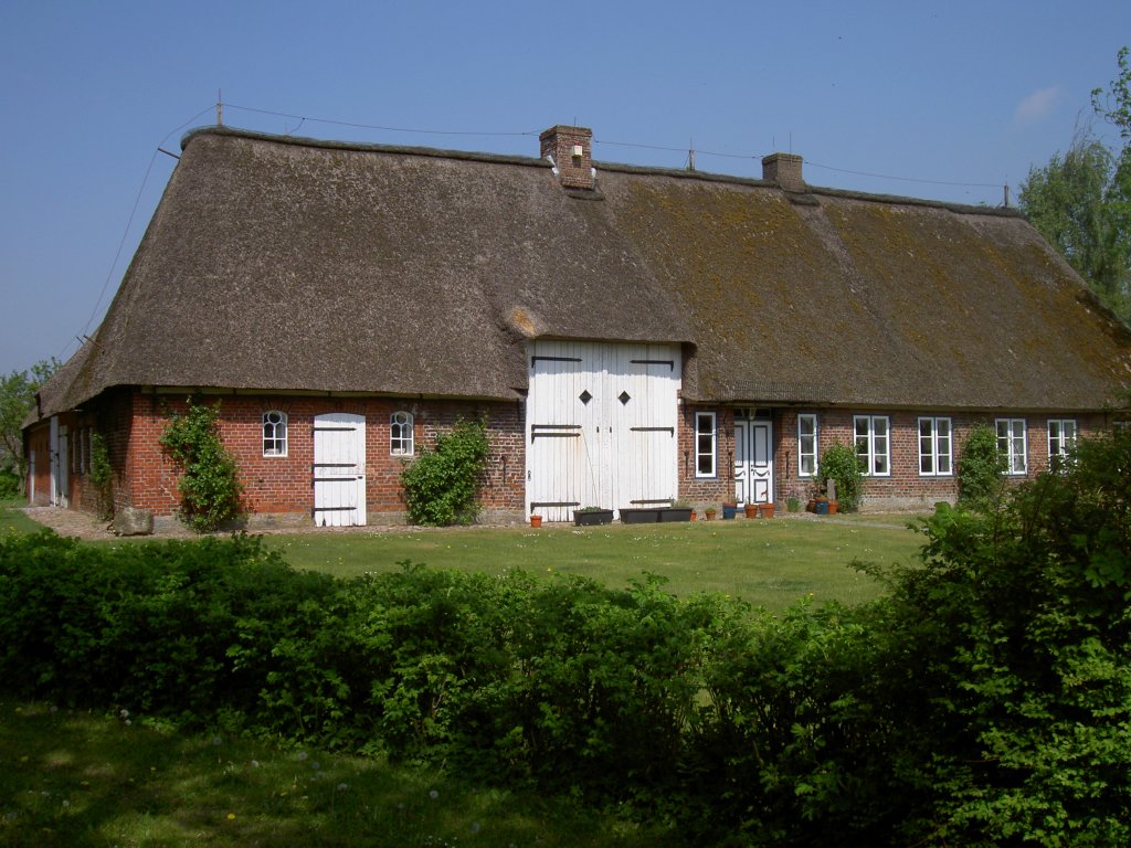 Langenhorn, Pastoratshaus, Kreis Nordfriesland (11.05.2011)