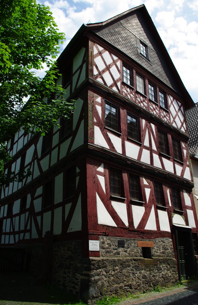 Laubach, Amtshaus der Grafen von Solms, Kreis Gieen (17.05.2009)