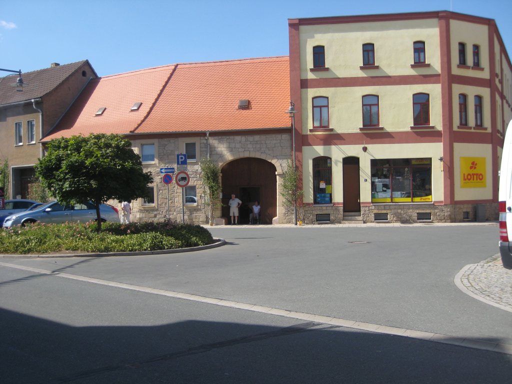 Laucha an der Unstrut - Wendeplatz in der Unterstadt - 16.08.2009