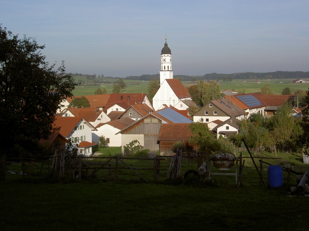 Lauchdorf, Maria Himmelfahrt Kirche, Kreis Ostallgu (16.10.2011)