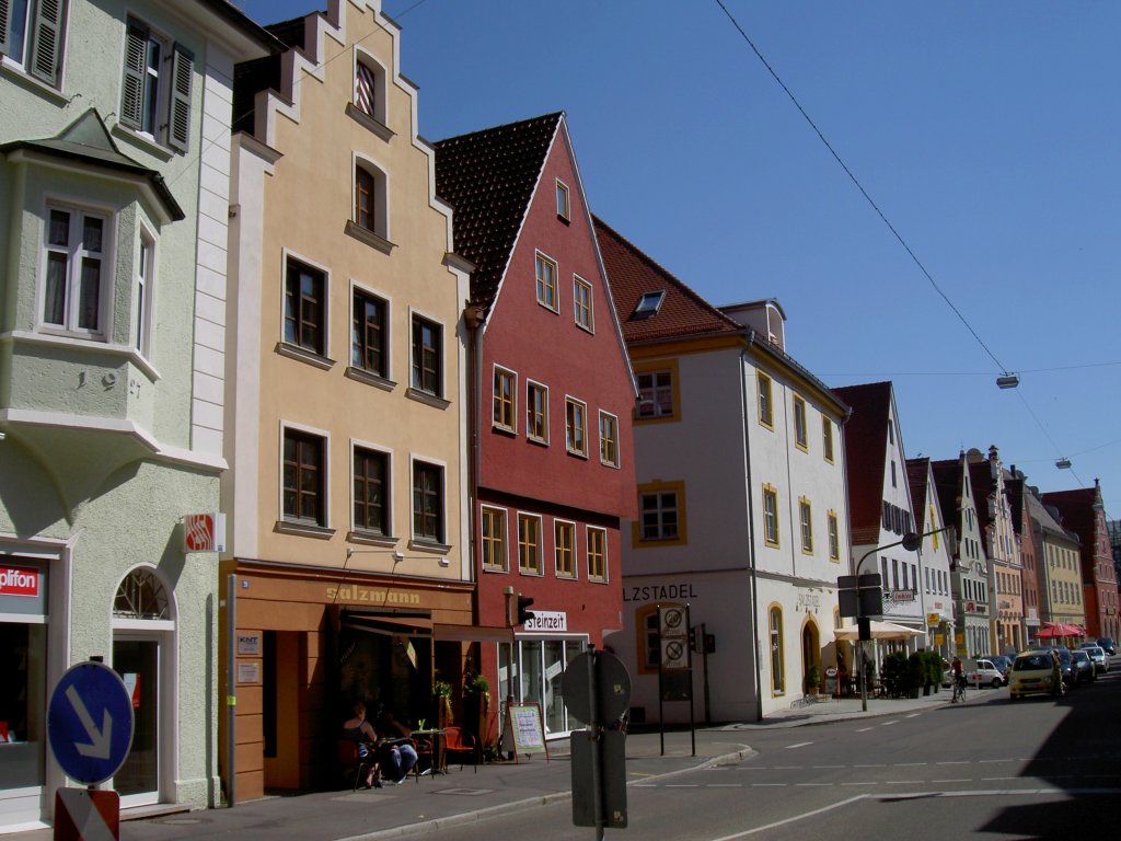 Lauingen, Herzog Georg Straße (28.06.2011)