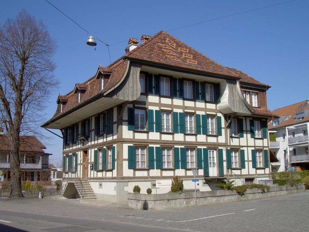 Laupen, Ev. Gemeindehaus, Kanton Bern (05.06.2011)