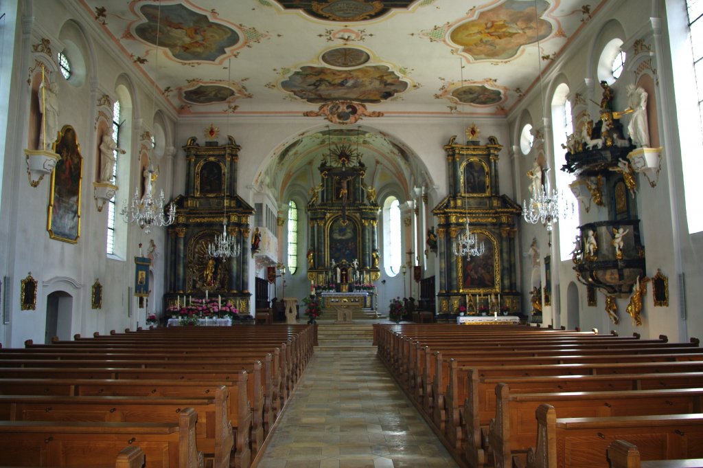Laupheim, Altäre der St. Peter und Paulus Kirche (21.05.2009)