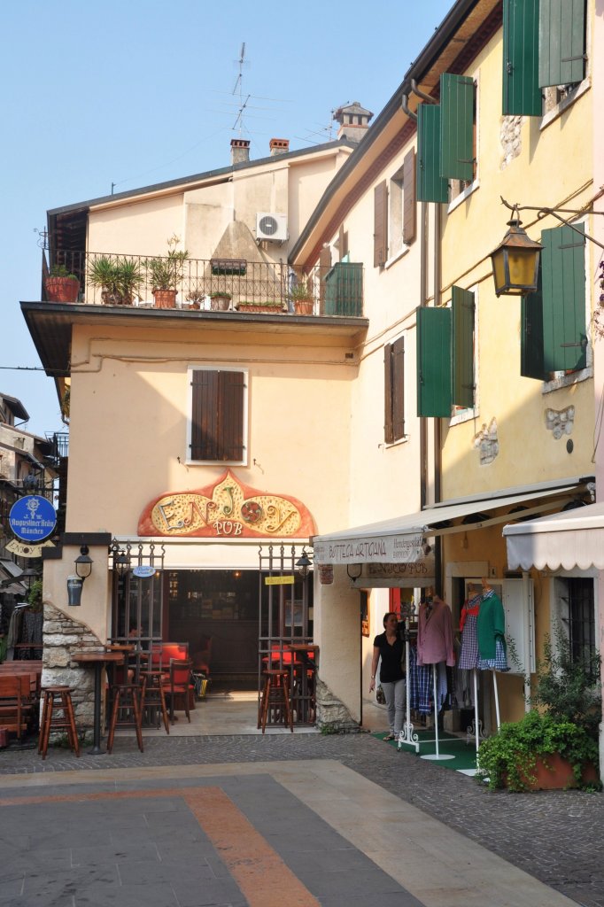LAZISE (Provincia di Verona), 06.10.2011, in der Via Calle