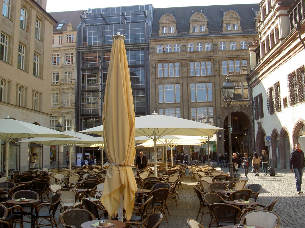 Leipzig, Naschmarkt an der Rckseite des alten Rathaus (22.09.2012)