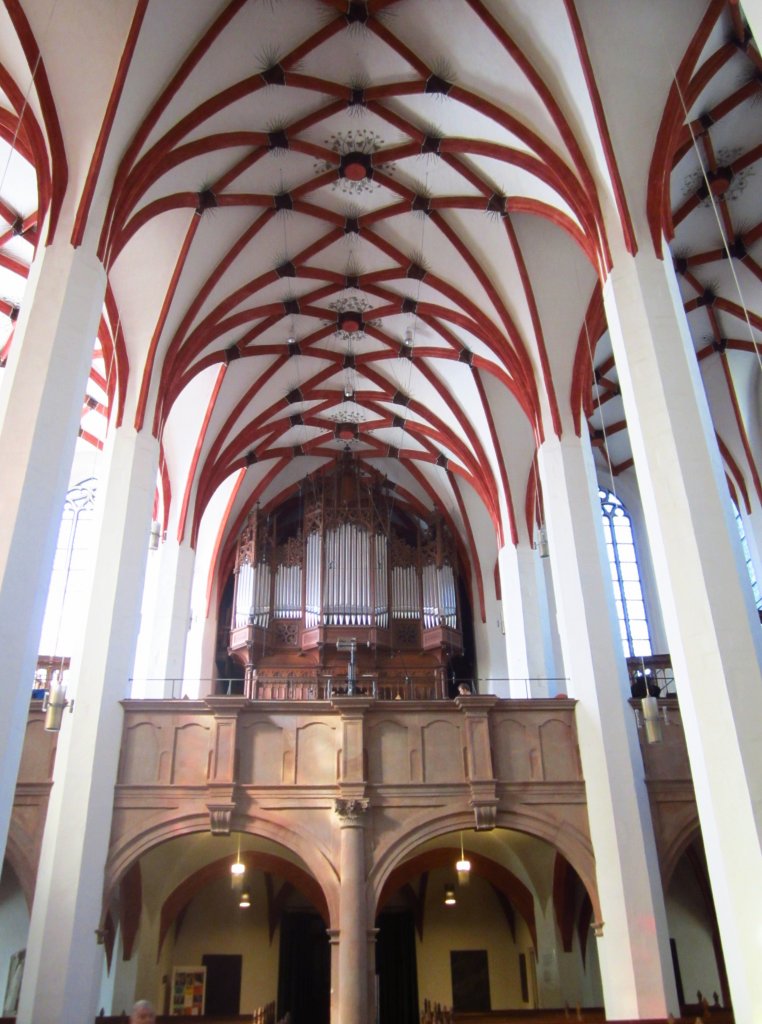 Leipzig, Thomaskirche, Sauer Orgel, erbaut von 1885 bis 1889 (22.09.2012)