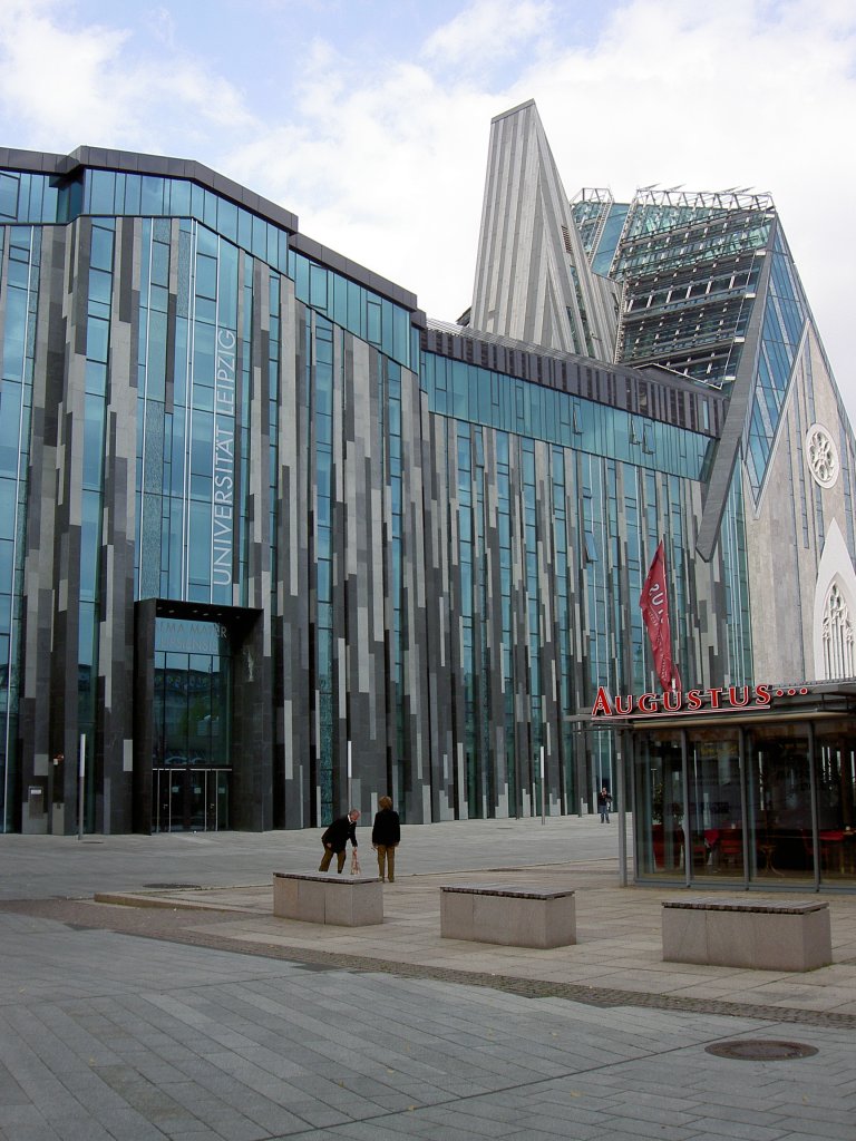 Leipzig, Universitt, neue Augusteum am Augustusplatz (22.09.2012)