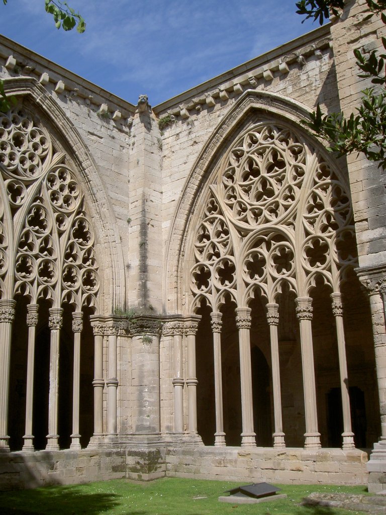 Lerida, Kreuzgang der Kathedrale Seu Vella (17.05.2010)