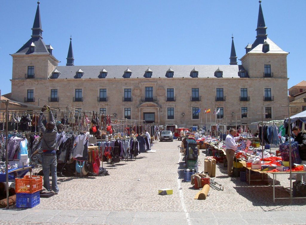 Lerma, Herzogspalast und Plaza Mayor (18.05.2010)