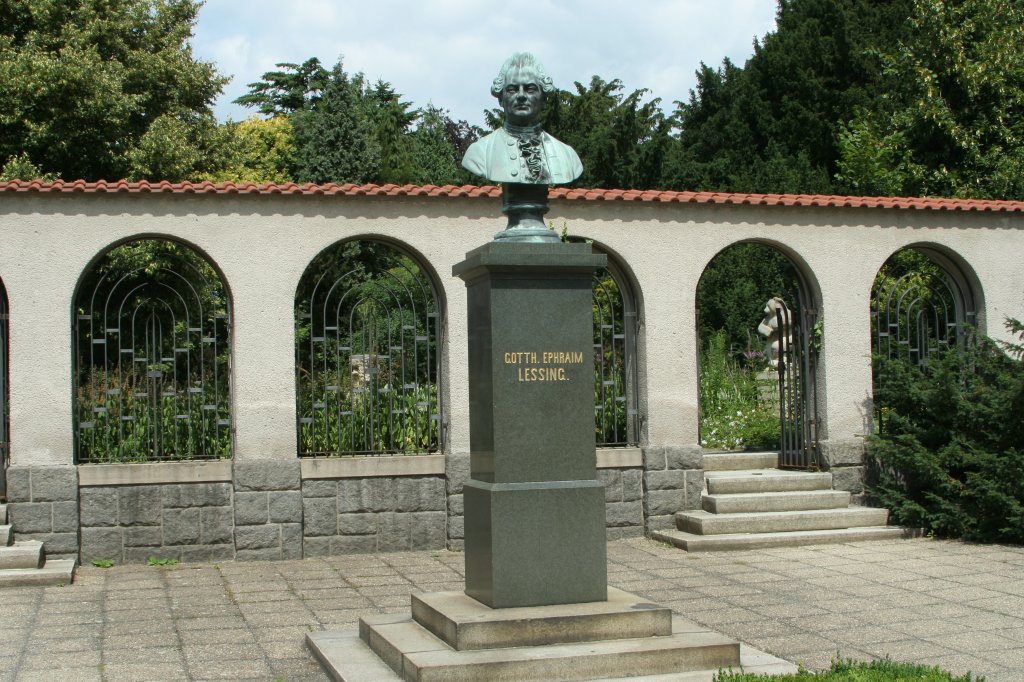Lessing-Denkmal im Lessingmuseum Kamenz (Aufnahme vom 01.07.2011)