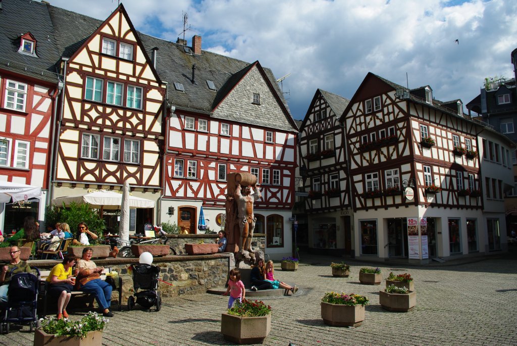 Limburg, Fachwerkhuser am Pltze Platz (30.05.2009)