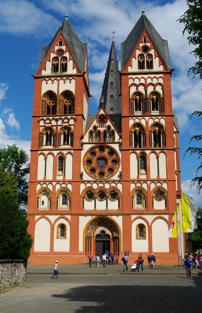 Limburger Dom St. Georg, erbaut von 1175 bis 1235, Einhweihung durch Erzbischof Theoderich von Wied (30.05.2009)