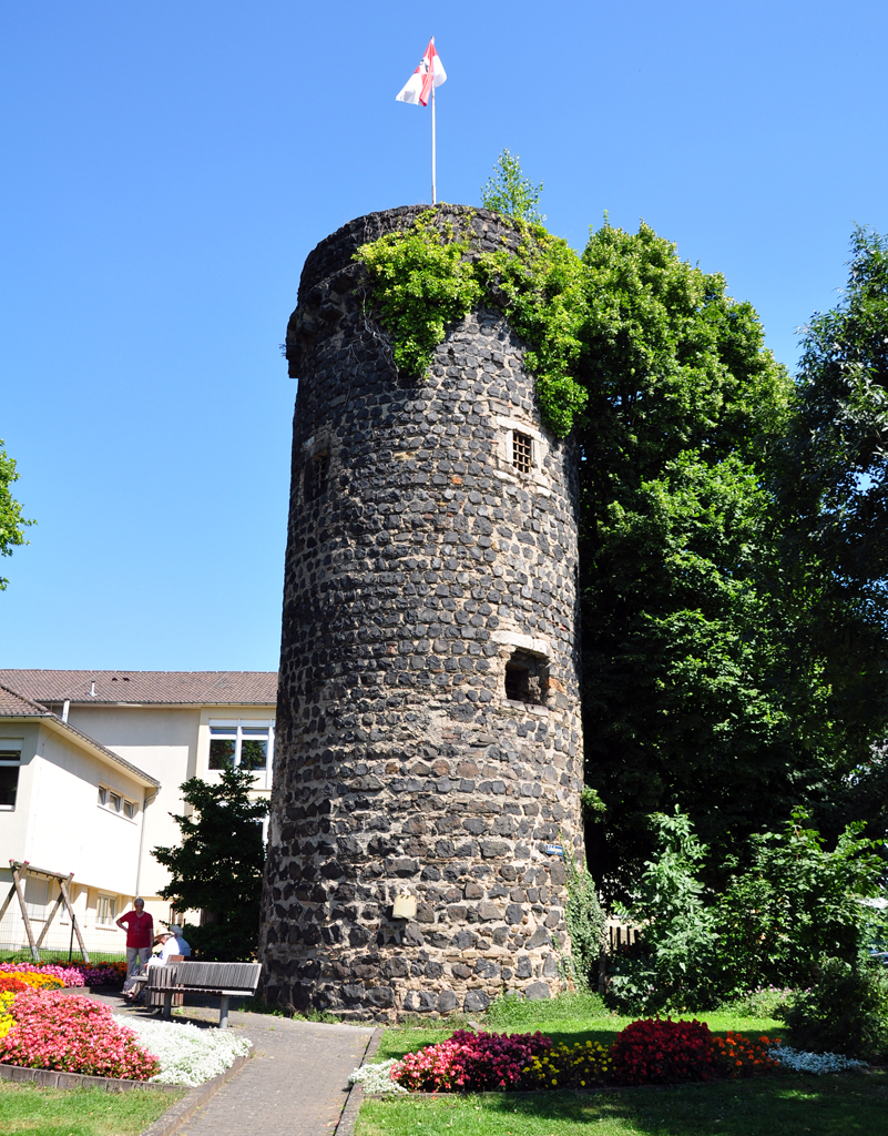 Linz am Rhein - alter Turm - 15.08.2012