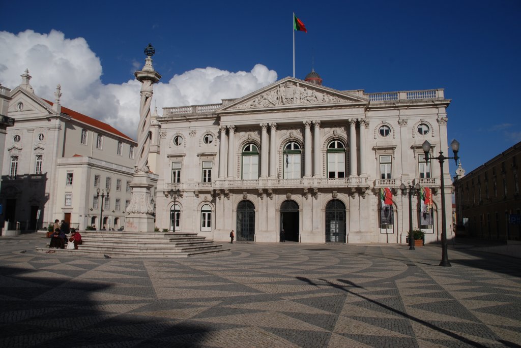 LISBOA (Concelho de Lisboa), 19.02.2010, an der Praça do Municipio