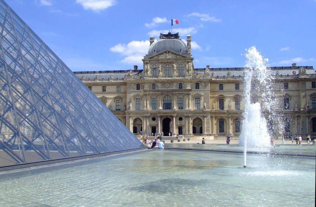 Louvre in Paris am 31.07.2007