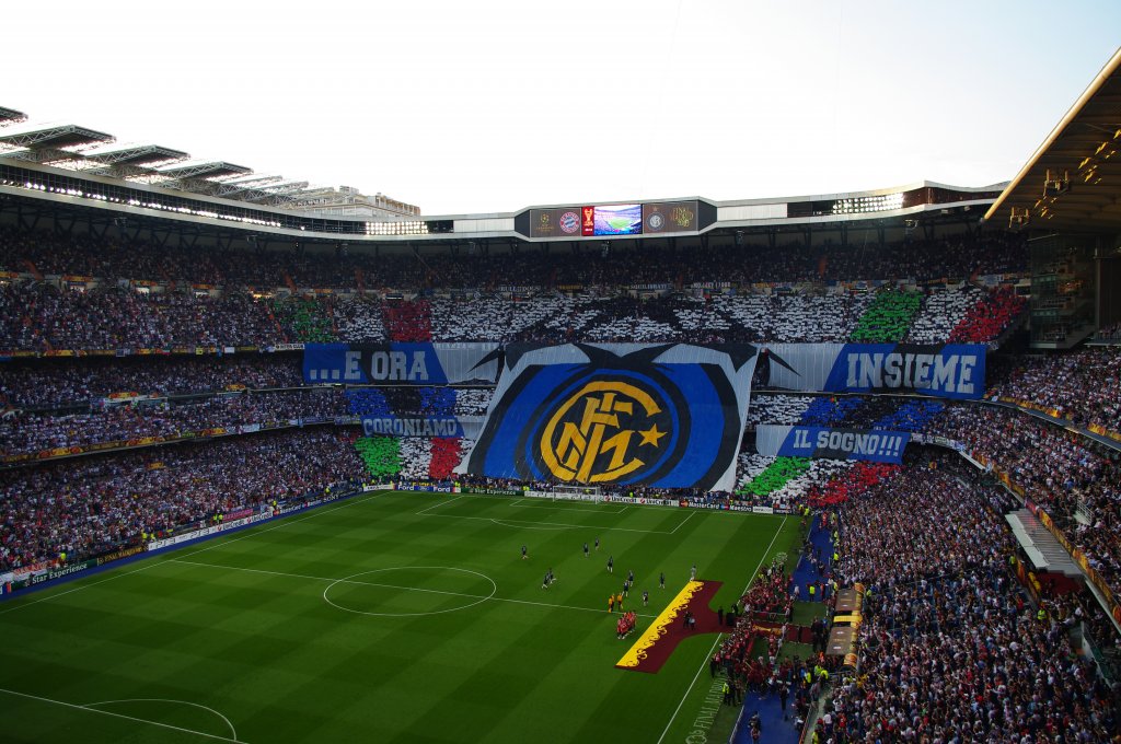 Madrid, Estadio Santiago Bernabeu, 80354 Zuschauer Pltze, Stadion 
von Real Madrid (22.05.2010)