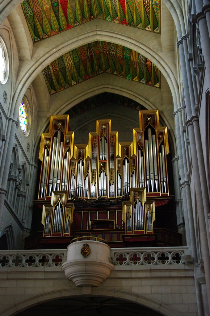 Madrid, Kathedrale de la Almudena, Orgel (22.05.2010)