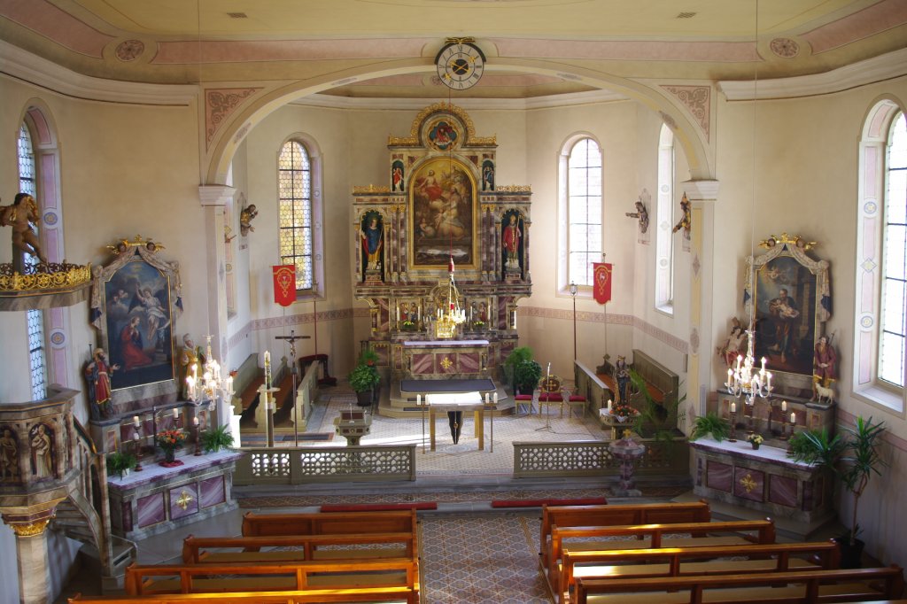 Maierhfen, Altre der St. Gebhard Kirche, Kreis Lindau (30.10.2011)