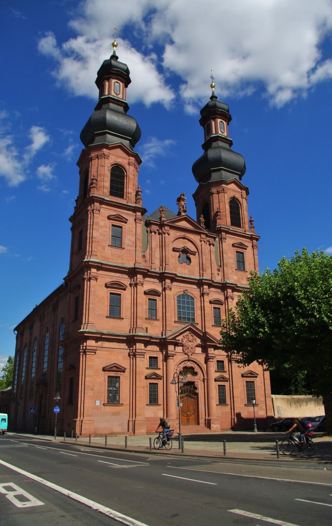 Mainz, St. Peter Kirche, erbaut von 1749 bis 1756 von Johann Valentin Thoman (30.08.2009)