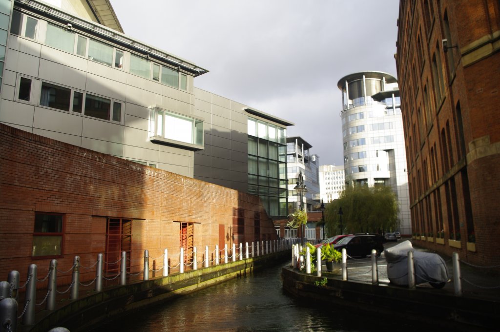 Manchester, Huser am Rochdale Canal (07.12.2011)