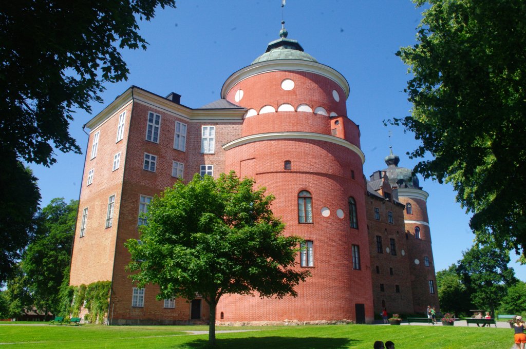 Mariefred, Schloß Gripsholm, erbaut ab 1537 (09.07.2013)