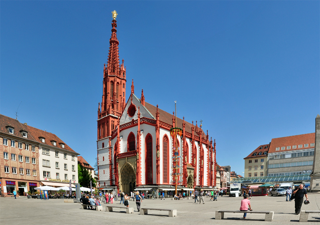 Marienkapelle in Wrzburg (Front) - 28.04.2012