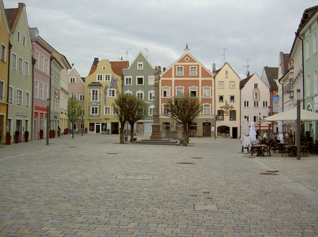 Marienplatz in Weilheim (29.04.2012)