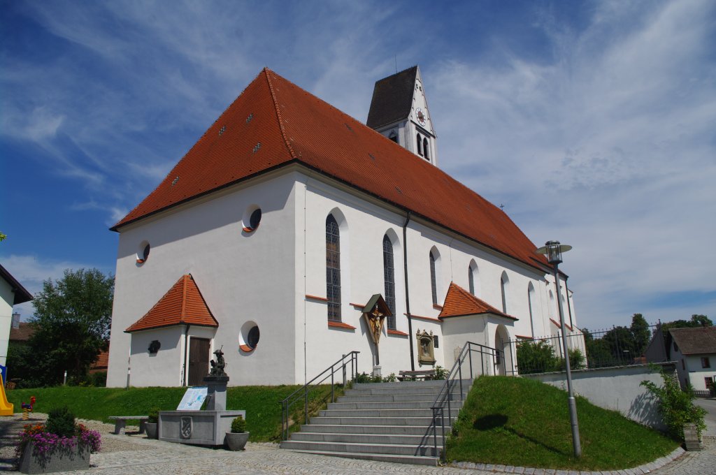 Markt Rettenbach, St. Jakobus Kirche, Landkreis Unterallgu (14.08.2011)
