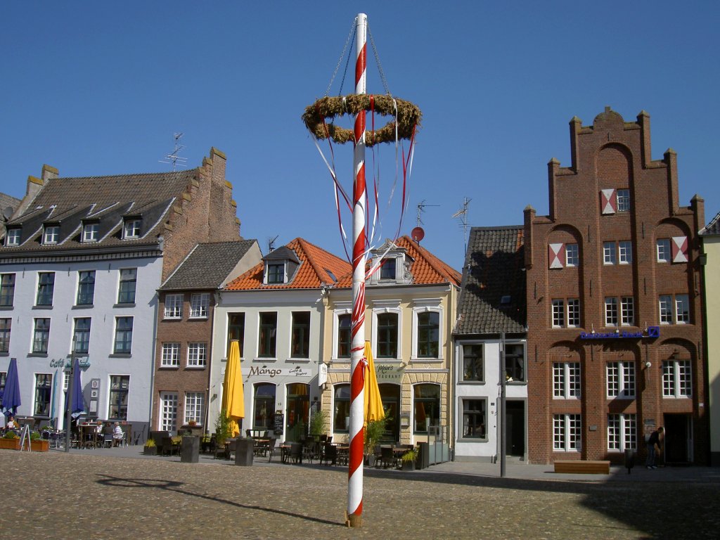 Marktplatz von Kalkar mit stdtischem Museum (30.05.2011)