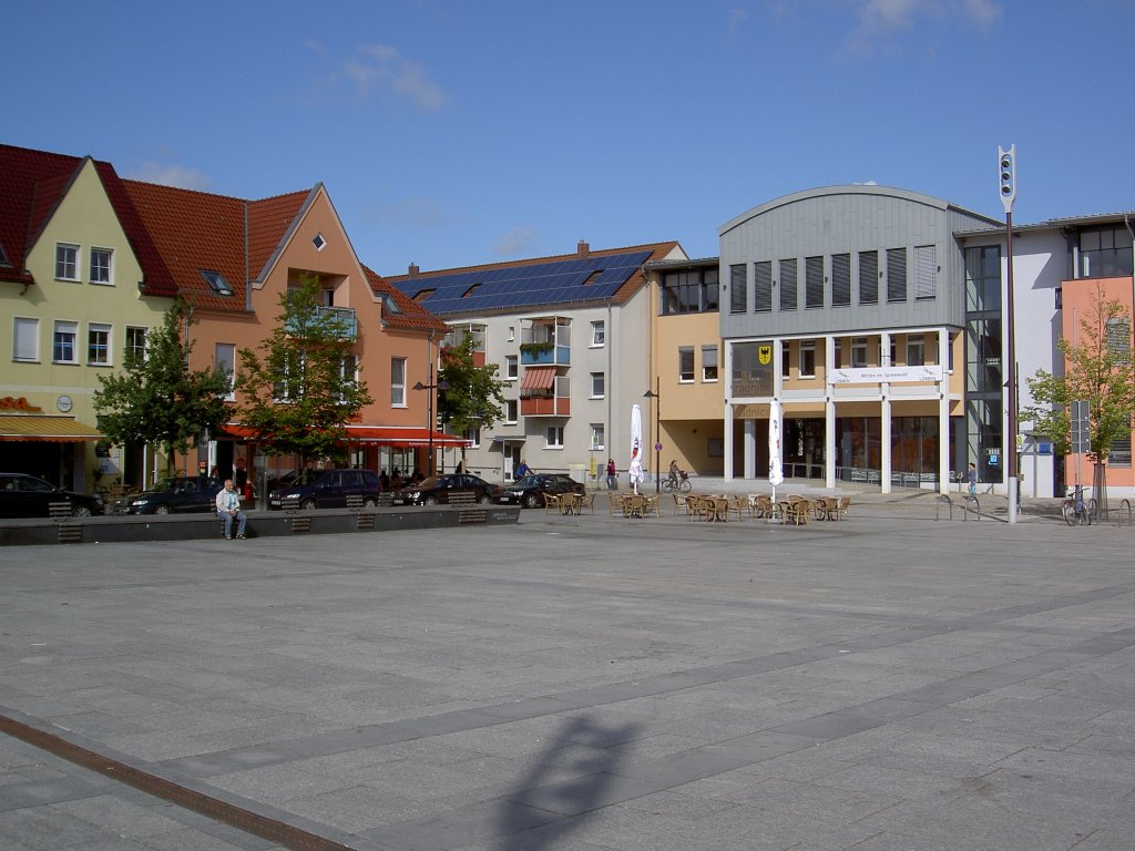 Marktplatz von Lbben / Spreewald (20.09.2012)