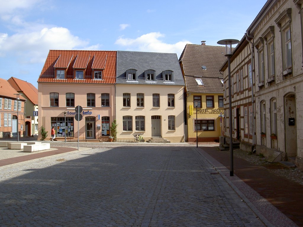 Marktplatz von Plau am See (17.09.2012)