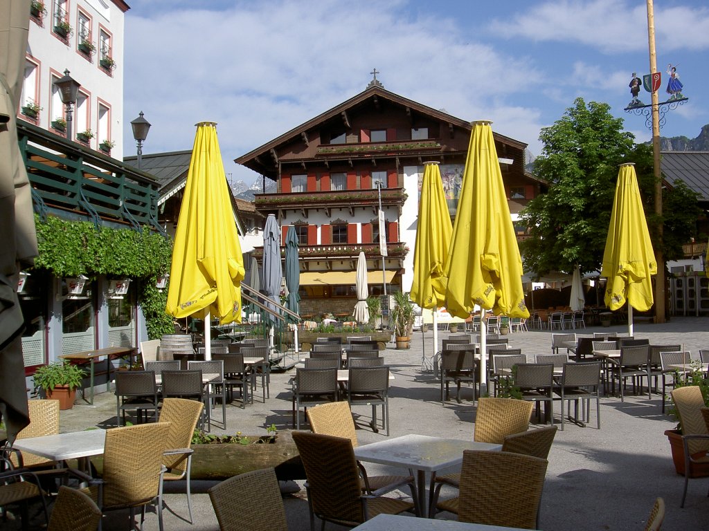 Marktplatz von St. Johann in Tirol (09.06.2013)