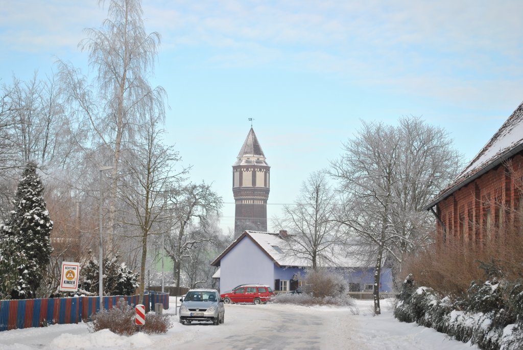 Marktstrae in Lehrte am 21.12.2010.