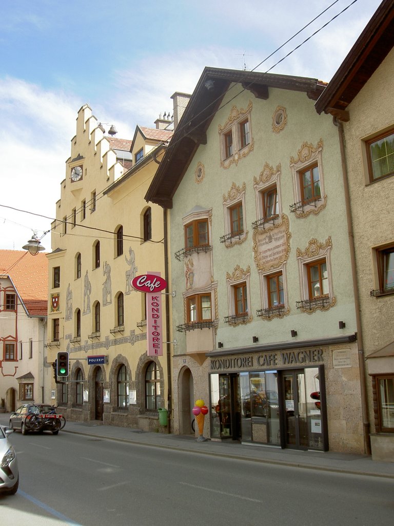 Matrei, Rathaus an der Brenner Bundesstrae (09.05.2013)