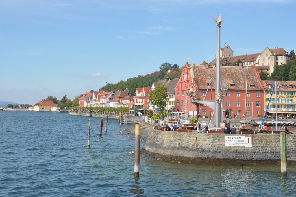 MEERSBURG (Bodenseekreis), 05.10.2012, am Hafen