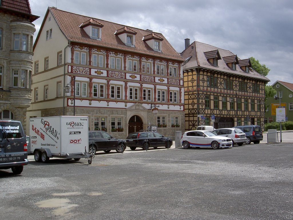Meiningen, Steinernes Haus von 1571 in der Ulrichsstr (16.06.2012)