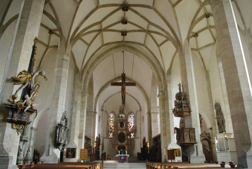 Merseburg, Dom St. Johannes d. Tufer, sptgotische Hallenkirche (15.03.2012)