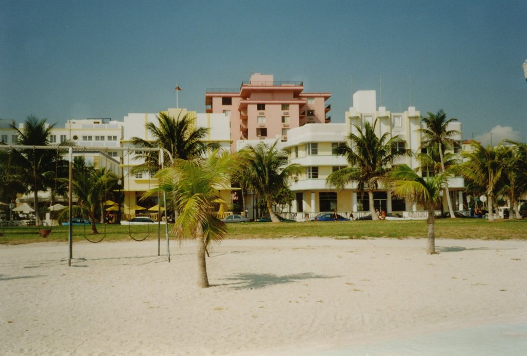 Miami, Art Deco Viertel am Lummus Park (05.03.2003)