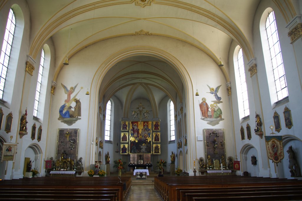 Mindelheim, Stadtpfarrkirche St. Stephan, Kreis Unterallgu (14.08.2011)