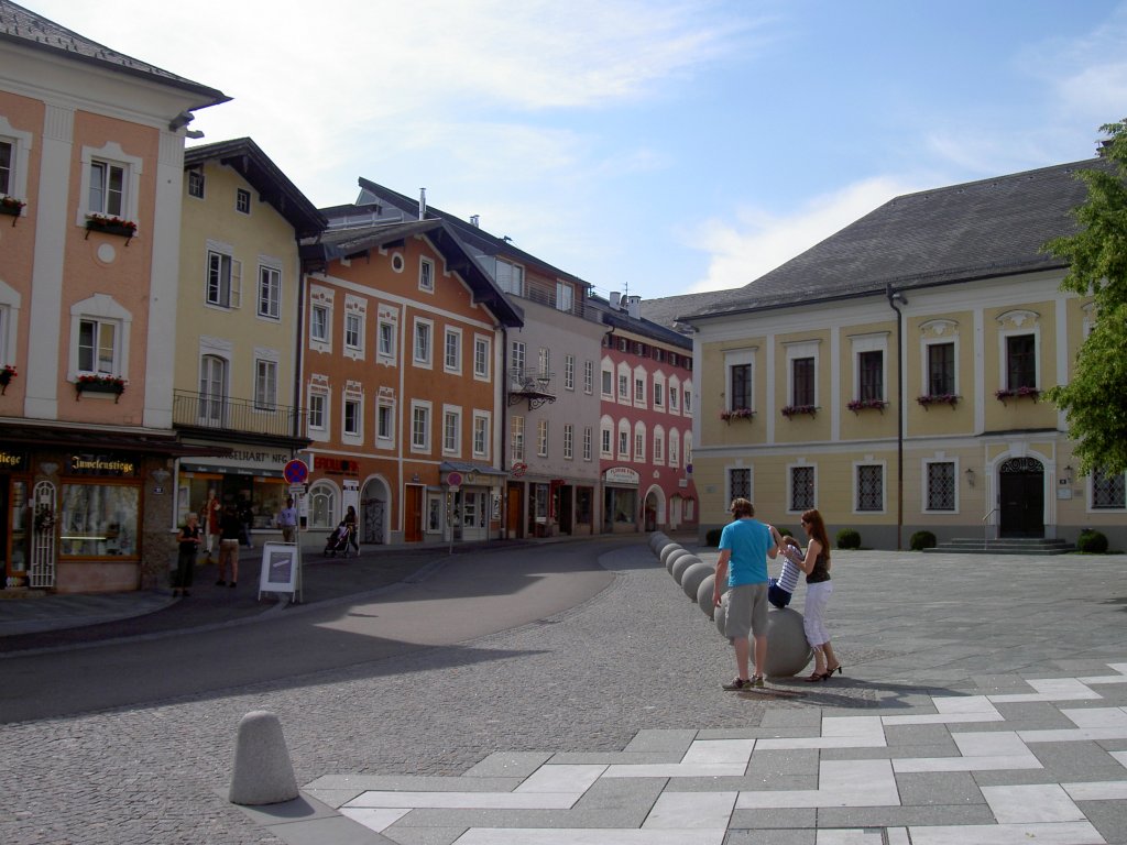 Mondsee, Marktplatz, Obersterreich (05.06.2011)