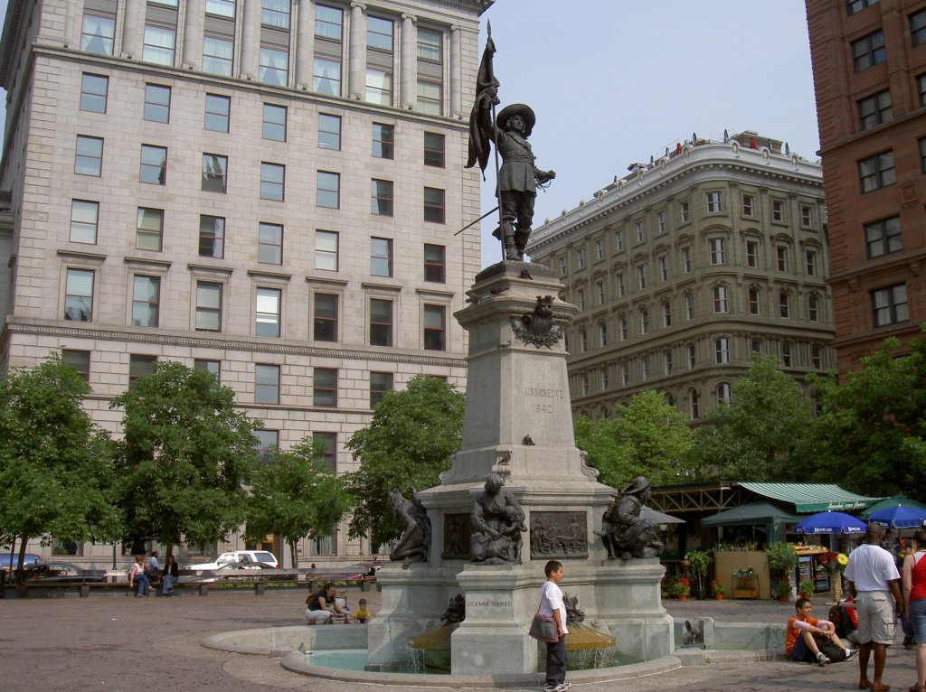 Montreal, Place de Armes (10.06.2005)