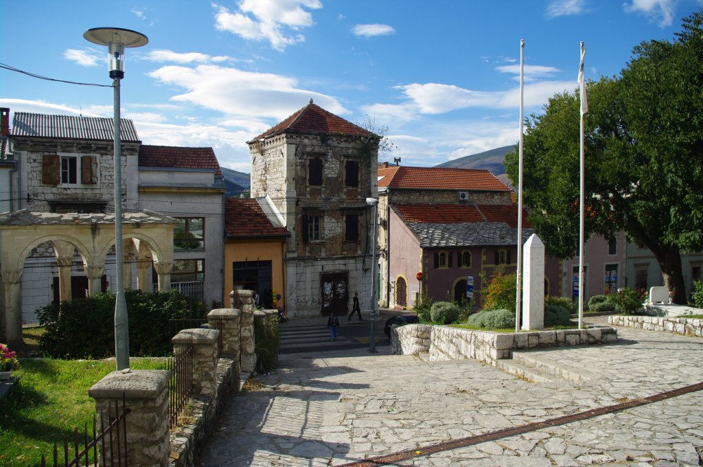 Mostar, Jove Vujinovica Platz, Bosnien (11.10.2011)