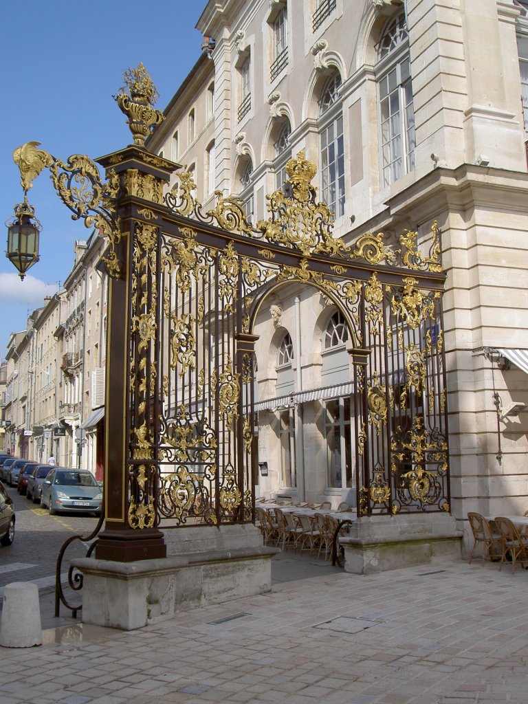 Nancy, Eingangstor zum Place Stanislas (29.06.2008)